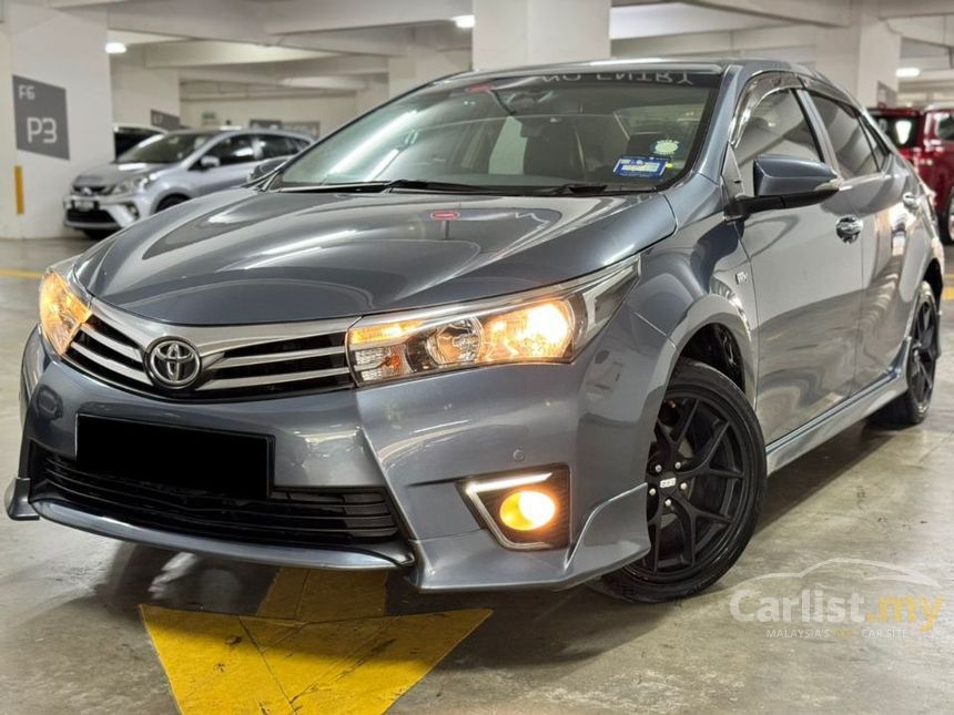 Terpakai 2016 Toyota Corolla Altis 1.8 G FACELIFT / BBS SPORT RIM ...