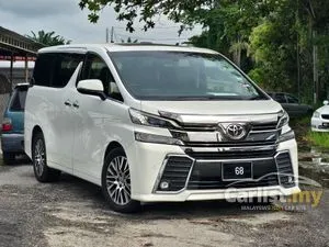 2016 Toyota Vellfire 2.5 ZG MPV