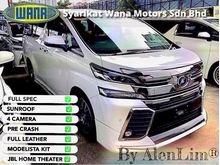 FULL SPEC CHEAPEST IN TOWN FOC 3 YEAR WRTY 2016 Toyota Vellfire 3.5 ZA G Edition MPV