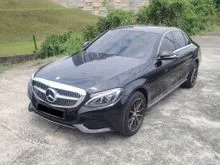 2014 Mercedes-Benz C250 2.0 Exclusive Advance Sedan-7G tronic-AMG grill-AMG rim-nappa leather-memory seat-reverse camera-2yrs waranty-cash back rebate