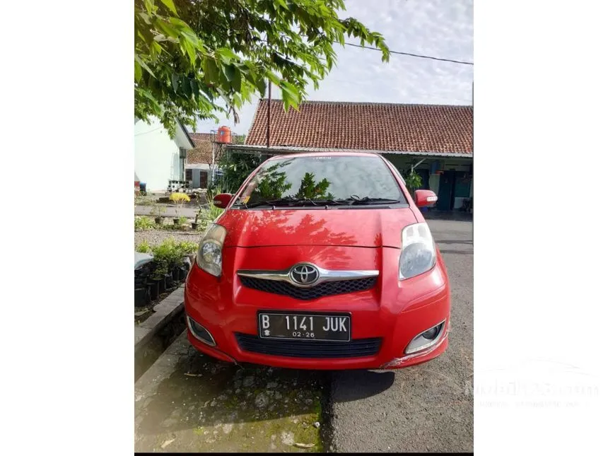 Jual Mobil Toyota Yaris 2010 E 1.5 di Banten Manual Hatchback Merah Rp 95.000.000