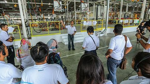 A Tour Inside Volkswagen's Automotive Assembly Plant In Pekan, Pahang