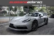 2022 Porsche 718 2.0 Cayman Coupe Rare Colour Carbon Interior