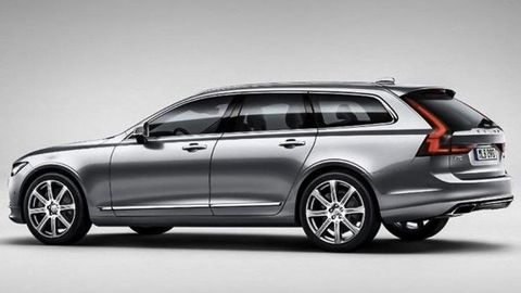 Pics of 2016 Volvo V90 Leaked Ahead of Geneva Debut