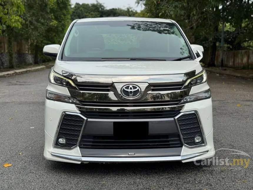 2016 Toyota Vellfire ZG MPV