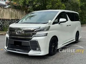 2016 Toyota Vellfire 2.5 ZG MPV