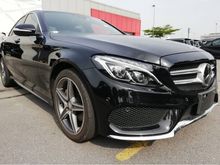 2014 Mercedes-Benz C200 2.0 AMG Line Leather Seat RAYA PROMOTION Unregistered