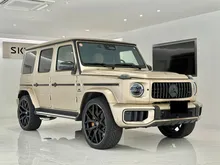 2025 UNREGISTER Mercedes-Benz AMG G63 4.0 MANUFAKTUR P+ MANUFAKTUR Interior Plus Package AMG Knight PKGII Body Color (Incoming)