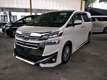 Toyota Vellfire 3.5 VL, FULL SPEC, 2018 NEW MODEL, MONDELISTA BODYKIT, 18 UNREGISTER