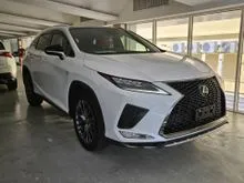 2022 Lexus RX 300 2.0 F Sport 4WD [5AB, 28K KM, PANORAMIC ROOF, RED SEATS, 4CAM, HUD, AIRCOND SEATS]