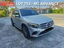 2018 Mercedes-Benz GLC250 2.0 4MATIC AMG Line SUV (LOAN KEDAI / BANK / CREDIT)
