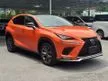 Recon SPECIAL RARE COLOUR 2019 Lexus NX300 F Sport PANORAMIC ROOF/4CAMERA/BLK LEATHER/REAR POWER SEAT - Cars for sale