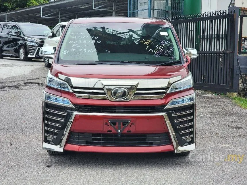 2018 Toyota Vellfire Z G Edition MPV
