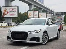 2021 Audi TT 2.0 S Line TFSI Coupe NEW ARRIVE READY STOCK FAST LOAN & DELIVERY FIRST COME FIRST SERVE COME MAKE APPOITMENT FAST WHILE STOCK LAST