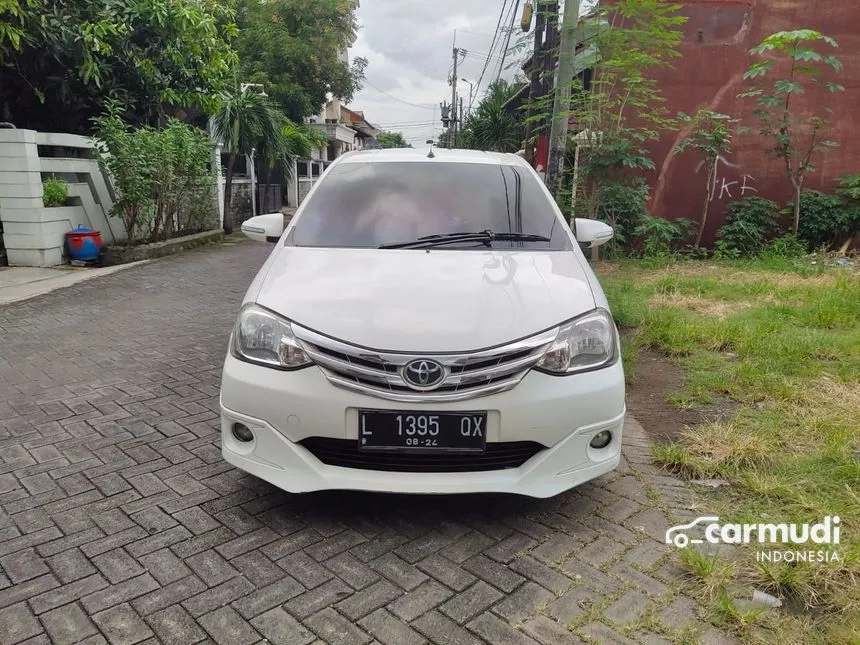 Jual Mobil Toyota Etios Valco 2014 G 1.2 di Jawa Timur Manual Hatchback Putih Rp 94.000.000