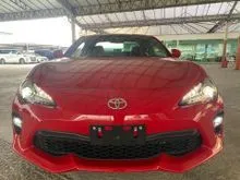 2017 Toyota 86 2.0 GT Coupe MANUAL