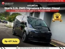 2021 Hyundai Staria 2.2 Signature 9 MPV 2021 2022 [ GARANSI 5TH ]