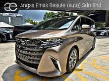 2024 Toyota Alphard 2.5 Z Colour PRECIOUS LEO BLOND Gold Bronze Brown Moonroof Auto Side Step 4.5B 10k km Ready Stock