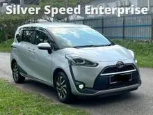 2018 Toyota Sienta 1.5 V  [FULL SERVICE RECORD] [7 SEATERS] [KEYLESS/P.START] [2 PWR DOOR] [TIPTOP]