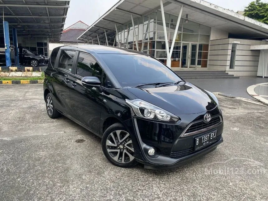 Jual Mobil Toyota Sienta 2018 V 1.5 di DKI Jakarta Automatic MPV Hitam Rp 165.000.000