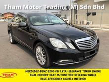 Mercedes-Benz E200 CGI 1.8(A) Elegance DUAL ELECTRONIC SEAT