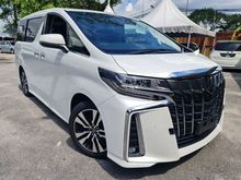 2018 Toyota Alphard 2.5 SC SUNROOF DIM 3 EYE LED UNREG