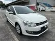 Used 2014 Volkswagen Polo 1.6 (A) Hatchback, Low Mileage 24K, Volkswagen Full Service Record, DOHC 16