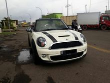 Minicooper 1.6 S Turbo Cabriolet Canvas White on Brown 2011 Good Car