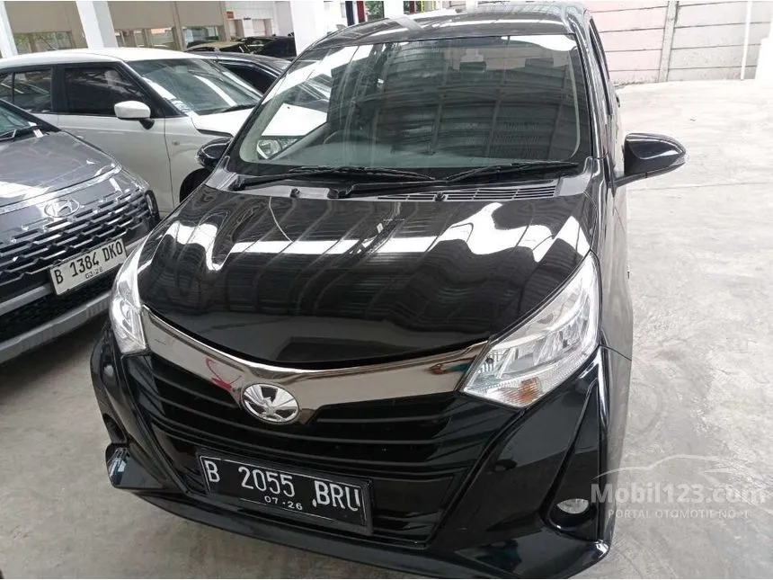 Jual Mobil Toyota Calya 2021 G 1.2 di Banten Automatic MPV Hitam Rp 132.900.000