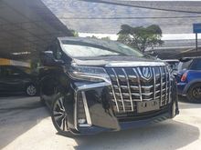 2018 Toyota Alphard 2.5 G S C Package MPV unreg