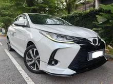 2022 Toyota Yaris 1.5 E Hatchback F.S.R 33KM U/WARRANTY ORI PAINT