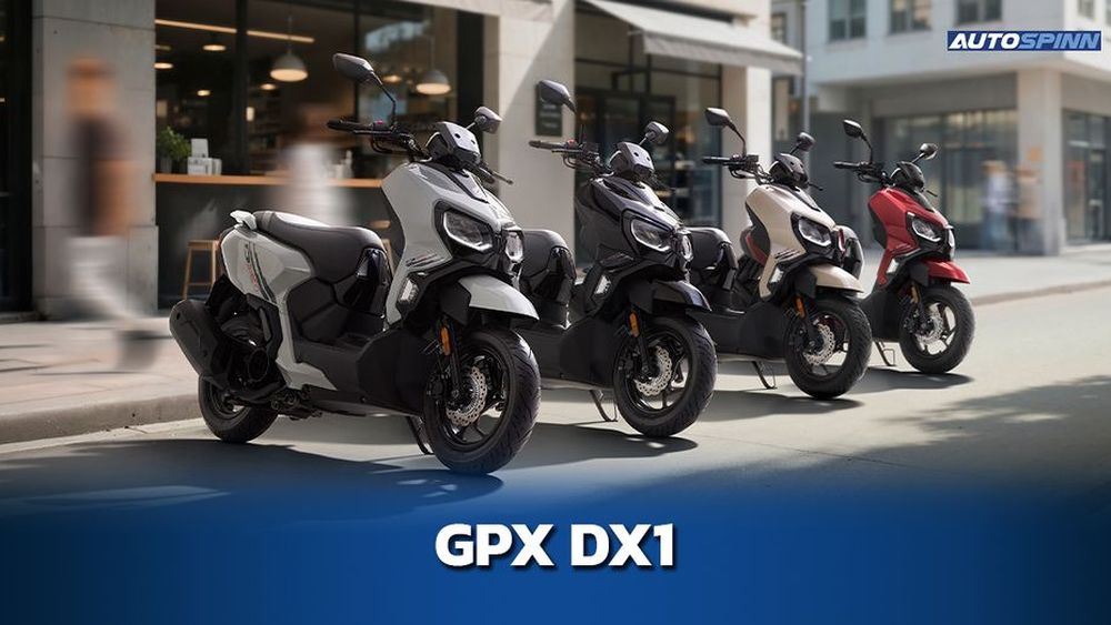GPX DX1 ข้อมูลทางเทคนิค สเปคและราคา อย่างเป็นทางการ