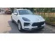 Recon 2019 Porsche Macan 3.0 S.Japan Spec.Black leather Alcantara Interior,LED Headlights PDLS,Blind Spot Assist,PORSCHE SILVER BLACK Wheel Center.