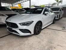 2021 Mercedes-Benz AMG CLA35 performance seat