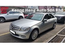2010 Mercedes-Benz C250 CGI 1.8cc W-204 (A) REG 2011, CKD, CAREFUL OWNER, MILEAGE DONE 95K KM, FREE 2 YEARS WARRANTY, 17