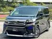 Used 2016 Toyota Vellfire 2.5 Z G Edition MPV NO PROCESSING NEW HEAD SUNROOF MEMORY SEAT POWERBOOT LADY DIRECTOR OWNER