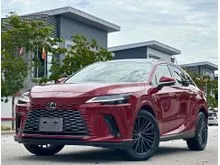 2023 UNREGISTER Lexus RX 350 2.4 Luxury Custom Exterior Colour Matador Red Mica Mark Levinson Sound System (Full Spec) Ready stock Open for booking