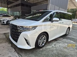 2024 Toyota Alphard 2.5 Z/SUNROOF/4WD/GRD4.5/13K KM MILEAGE/DIM/BSM/UNREG24