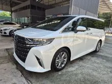 2024 Toyota Alphard 2.5 Z/SUNROOF/4WD/GRD4.5/13K KM MILEAGE/DIM/BSM/UNREG24