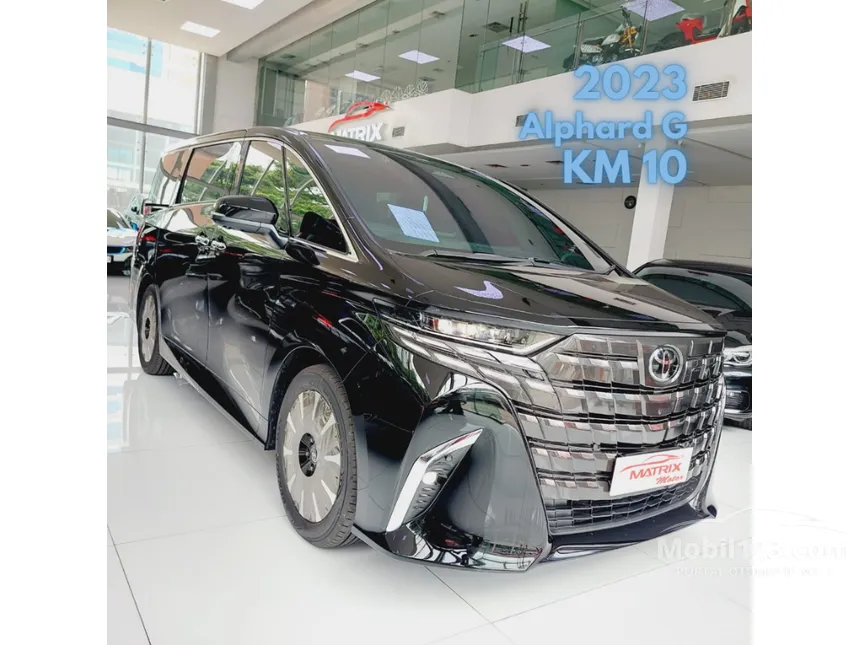 Jual Mobil Toyota Alphard 2023 G 2.5 di DKI Jakarta Automatic MPV Hitam Rp 1.625.000.000