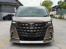 Unregistered 2024 Toyota Alphard 2.5 Z ONLY140kmDRIVEN OriModelista SideStep FullSpec HotDeal FREE WARRANTY & FREE GIFTS