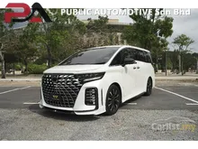 Toyota Vellfire 2.4 Z Premier MPV Turbo Upgraded VL900 Premium Lounge