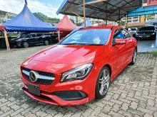 2018 Mercedes-Benz CLA180 1.6 AMG Coupe # JAPAN , GRADE 4.5 A , RECON