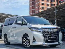 2018 Toyota Alphard 3.5 FACELIFT 8-SPEED / FULL SERVICE RECORD UNDER TOYOTA / TIPTOP CONDITION