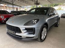 2019 Porsche Macan 2.0 Silver (PDLS, Reverse Camera, Pan Roof, Full Leather, Rear Air Cond, PASM, Lane Keeping Assist)