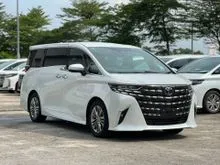 2025 Toyota Alphard 2.5 Z JBL Spec Side step Advance Drive ready stock