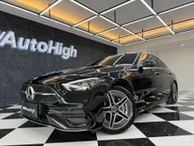 2023 Mercedes-Benz C300 2.0 AMG Line Sedan [Km14.000] Nik2023 Black On Black Panoramic Sunroof PBD ATPM Wrnty5Thn #AUTOHIGH #BEST OFFER