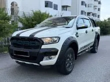 2017 Ford Ranger 2.2 XLT High Rider Dual Cab Pickup/ FULL SERVICE / FREE 3 YEARS WARRANTY