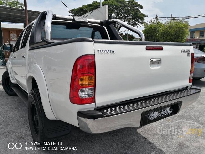 Toyota Hilux 2010 G VNT 3.0 in Penang Automatic Pickup Truck White for ...