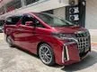 Recon 2021 Toyota Alphard 2.5 G S C MPV PILOT SEAT 20 KRANZE SPORT RIMS WARRANTY UNREG RECON